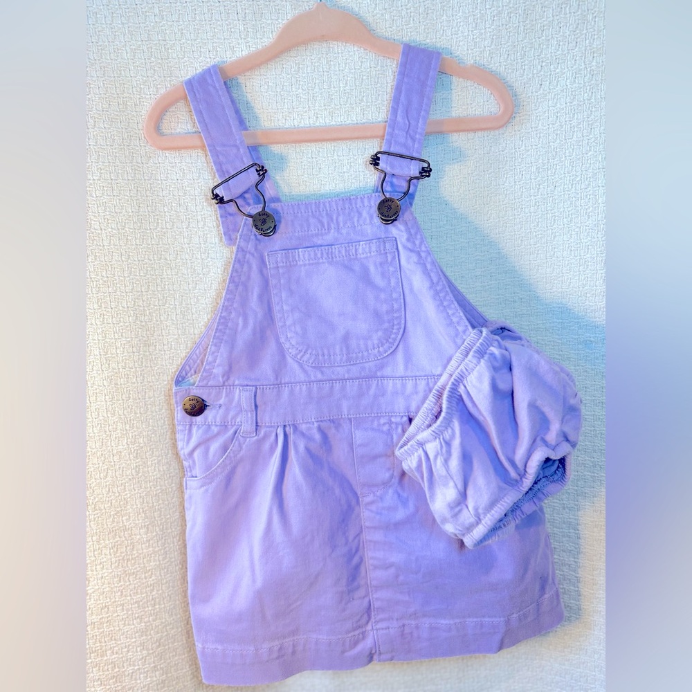 LIKE NEW Dotty Dungarees by Niki Hilton. Size 18-24